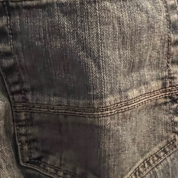 Arizona Jean Company Loose Straight Jeans, Medium Wash, 36x30 - Picture 3 of 5